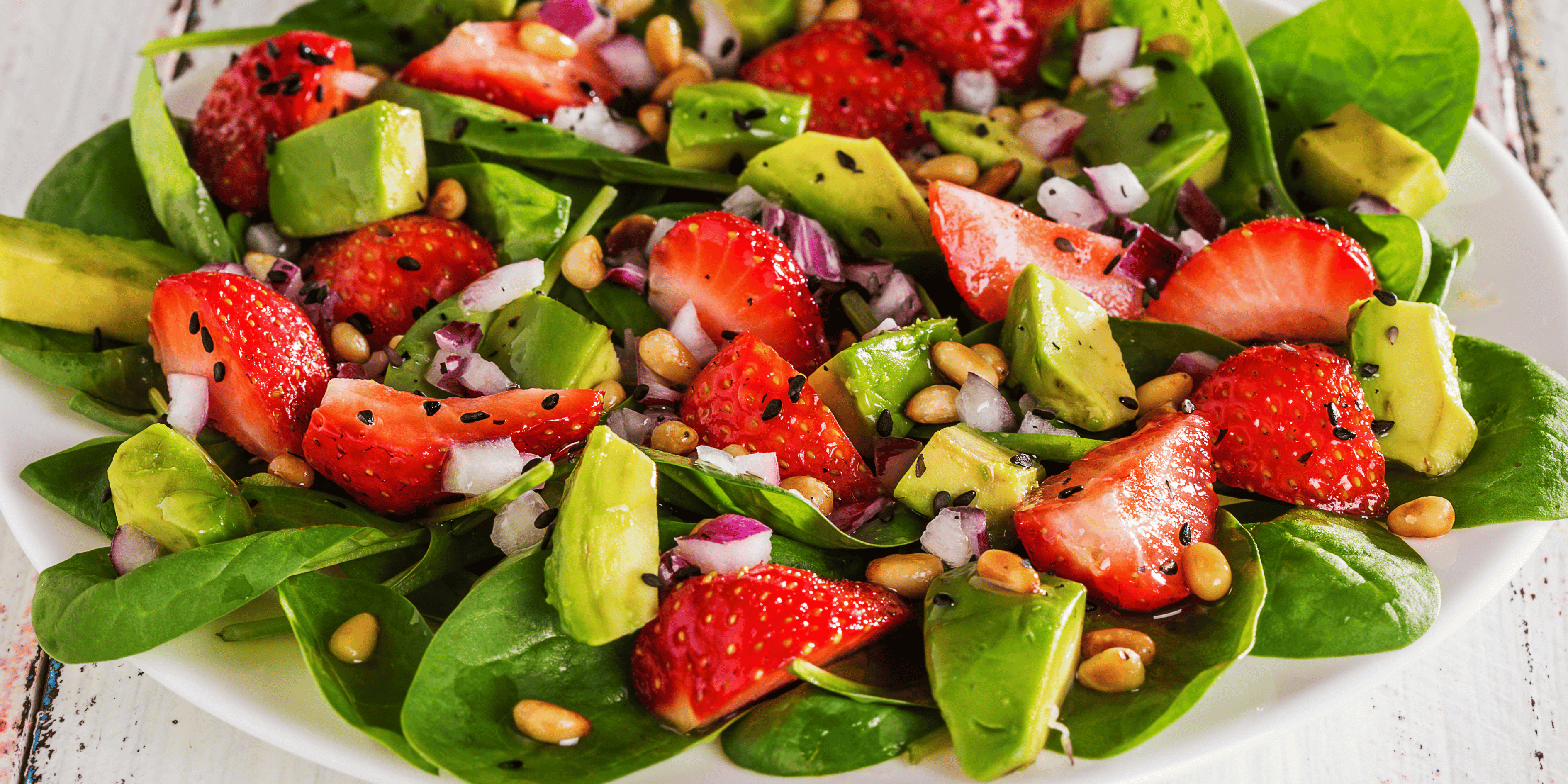 Manuka honey and Avocado Salad