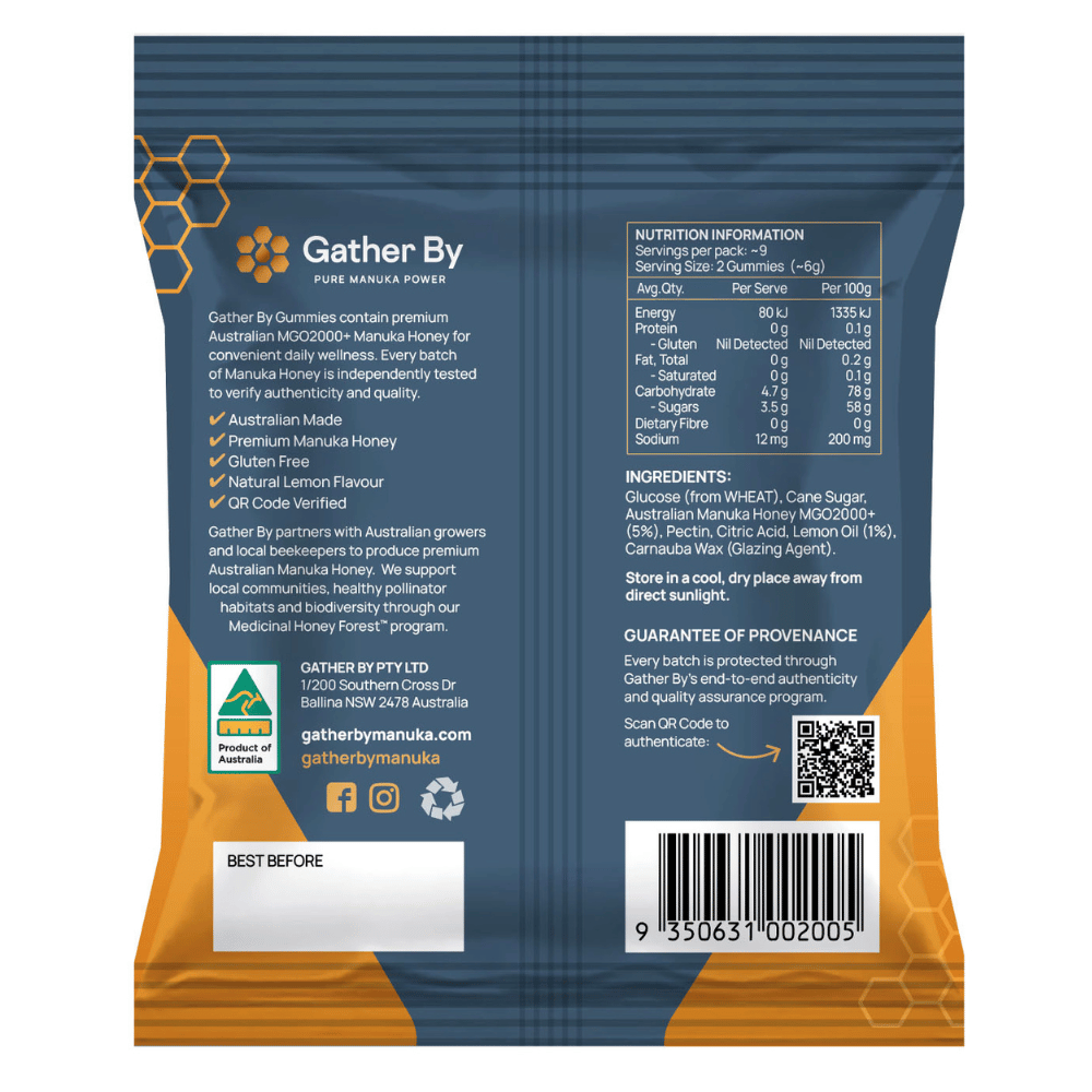 Manuka Honey MGO 2000+ Gummies Bundle 3 Pack