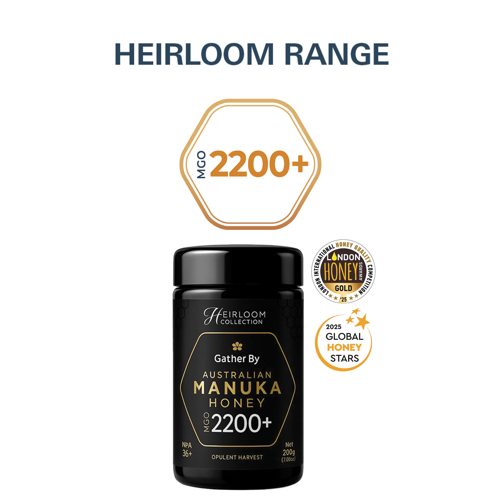 Manuka Honey Heirloom MGO 2200+ | NPA 36+